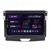 Cumpara ieftin Navigatie Ford Ranger (2015-2020), Android 13, A-Octacore 4GB RAM + 64GB ROM, 9 Inch - AD-BGA9004+AD-BGRKIT120