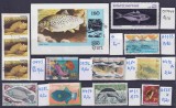 Lot filatelic Pești, Ictiologie &amp; Faună Acvatică / Plic FDC Suedia - A991, Stampilat