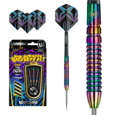 Set darts Winmau steel GRAFFITI 85% 22g foto