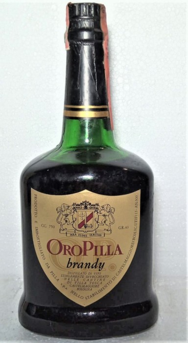 - BRANDY oro pilla, MULTI 3 ANI, Cl. 75 GR. 40 ANII 1970/80