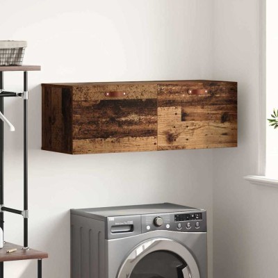 vidaXL Dulap de perete Lemn vechi 100 x 36.5 x 35 cm Lemn compozit 879561 foto