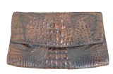 POȘETĂ MICUȚA VINTAGE PLIC/UMĂR DIN PIELE NATURALA DE CROCODIL