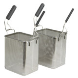 Set 2 cosuri inox pentru masina de paste, Electrolux