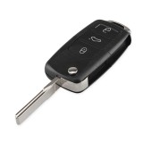 Carcasa Cheie Auto Techstar&reg; Volkswagen VW Golf, Polo, Passat, Touran, Transporter, EOS, 3 Butoane
