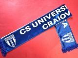 Esarfa fotbal - CS UNIVERSITATEA CRAIOVA (vezi foto)