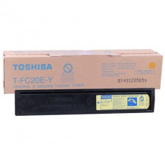 Cartus Toner Original Toshiba T-FC20EY Yellow, 16800 pagini foto
