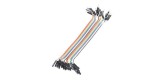 Set cabluri breadboard cu conectori mama-tata, lungime 10cm, set 40 fire colorate