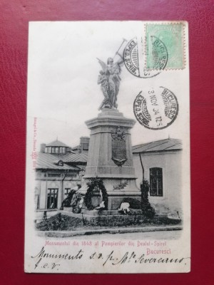 Bucuresti Monumentul Pompierilor foto