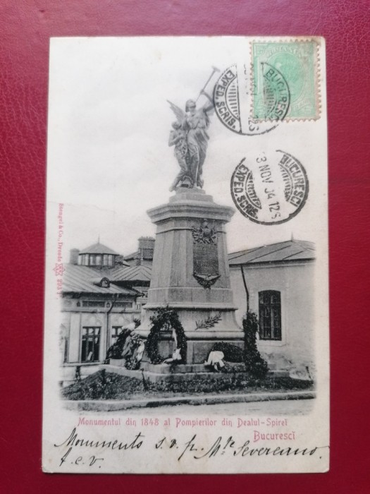 Bucuresti Monumentul Pompierilor