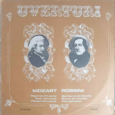 Disc vinil, LP. UVERTURI: RAPIREA DIN SERAI, COSI FAN TUTTE ETC.-W. A. MOZART G. ROSSINI