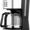 Cafetiera ECG KP 2125 Supreme, 900 W, 1.5 L, 12 cesti, LCD, bol din sticla