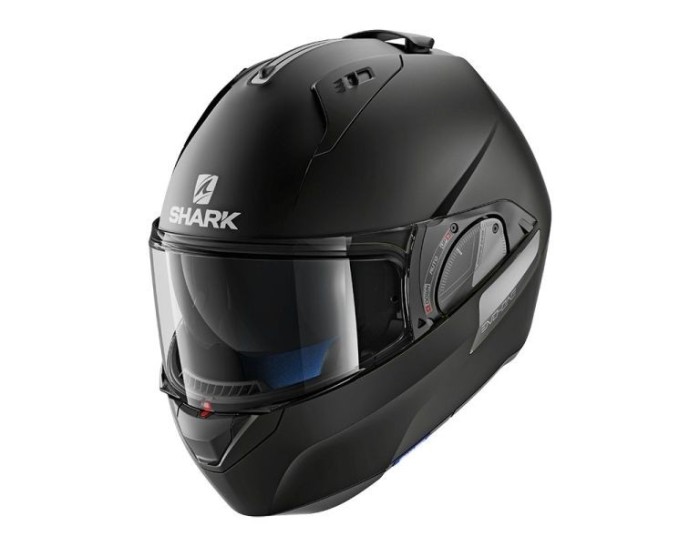 Casca viziera rabatabila SHARK EVO ONE V2 BLANK culoare negru mat marimea L Casca viziera rabatabila SHARK EVO ONE V2 BLANK culoare negru mat marimea L