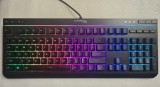 Tastatura gaming HyperX Alloy Core RGB, membrana multi-color, iluminare, layout US