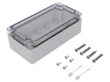 Carcasă universală gri ABS 82x162x55mm IK07