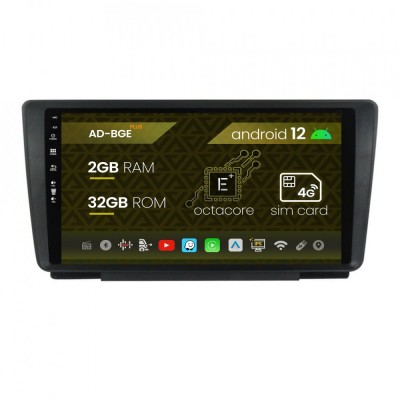 Navigatie Skoda Octavia 2, Android 12, E-Octacore 2GB RAM + 32GB ROM, 9 Inch - AD-BGE9002+AD-BGRKIT038 foto