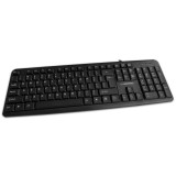 Tastatura cu fir Esperanza, Subtire, Negru