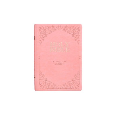 KJV Bible Giant Print Full Size Pink foto