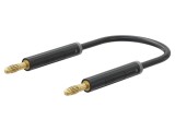 Cablu de măsurare ST&Auml;UBLI 0,5m 60V DC 30V AC 19A neizolat negru