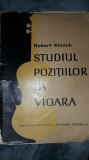 Studiul pozitiilor la vioara-robert klenck,alexandru teodorescu,1963,T.GRAT