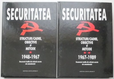 Securitatea. Structuri / cadre, obiective si metode (2 volume) foto