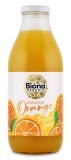 Suc de portocale bio 750ml Biona - 100% natural, fara zaharuri adaugate si conservanti