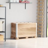 vidaXL Rame pentru paleți, 3 buc., 100x50 cm, lemn masiv de pin 3295370