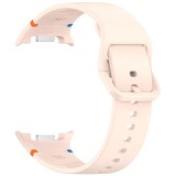 Cumpara ieftin Curea silicon 20 mm, THD, compatibila Samsung Galaxy Watch 8, Samsung Galaxy Watch 8 clasic, marimea S/M, roz