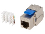 Modul RJ45 Cat 6 Argintiu LANBERG KSF6-4000 pentru Cablu RJ45 -10&divide;60&deg;C 57V