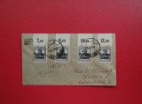 1918 - PLIC FILATELIC - OCUPATIA GERMANA IN ROMANIA - MVIR - STAMPILA - BUKAREST