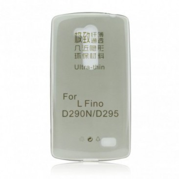 HUSA SILICON ULTRA SLIM LG L FINO D290 FUMURIU foto