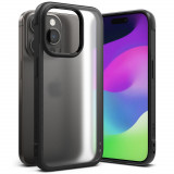 Husa Ringke Fusion Bold pentru Apple iPhone 15 Pro Negru Mat, Carcasa