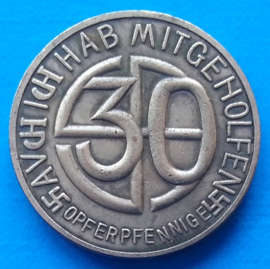 Adolf Hitler 30 Pfenning