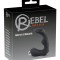 Prostate Vibrator (12cm) - Vibrator de prostata negru cu puncte