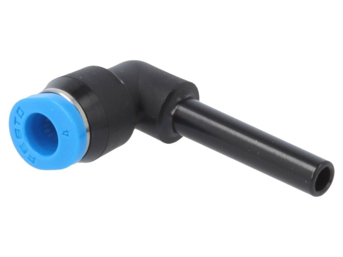 Conector push-in 90&deg; 4mm