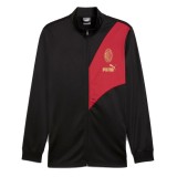AC Milan geacă de fotbal pentru bărbați Track Culture black - S