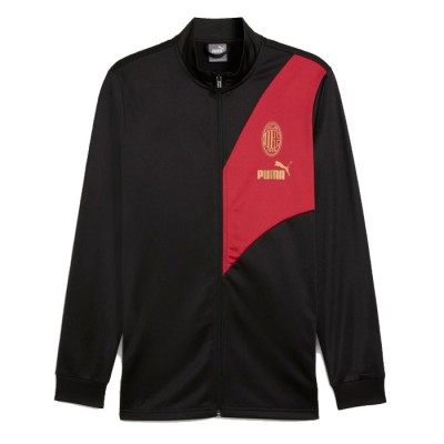 AC Milan geacă de fotbal pentru bărbați Track Culture black - XL foto