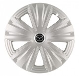 Cumpara ieftin Set 4 capace roti pentru Mazda, model Glory Gray, R14