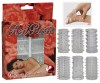 Mansoane Penis Striații Orion Red Roses, Set 6 Bucăți, Stimulare Intense, Prelungire Erectie, Transparent
