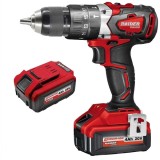 Raider RDI-CDB01 - Masina de gaurit si insurubat cu 2 acumulatori Li-Ion 20 V 4 Ah 62 Nm