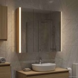 vidaXL Dulap cu oglindă pentru baie Stejar Sonoma 73.5 x 15.5 x 70 cm 889257