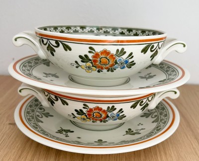 Set - Boluri - supa / desert - Villeroy and Boch - Alt Amsterdam - 2 persoane foto