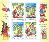 Romania, LP 1862b/2010, Europa 2010 - Carti pentru copii, bloc de 4 timbre, Nestampilat