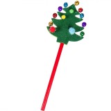 Creion Decorativ Festiv, Model Brad și Clopoței, Multicolor, Oem