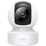 Camera de supraveghere Wireless TP-Link Tapo C222 cu Pan/Tilt 360 grade, 2K 4MP QHD, Wi-Fi + RJ45, Utilizare Baby Monitor mode, Starlight Night Vision