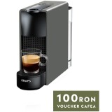 Espressor Nespresso by Krups Essenza Mini XN110B10, 1260W, 19 Bar, 0.6L, Gri, + set capsule degustare