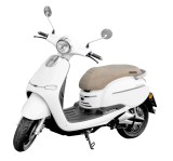 Scuter Electric 3000W, Max. 45 Km/H, Autonomie 60 Km, Hecht Citis White