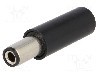 Conector alimentare DC, 12V DC, {{Numarul de pini}} pini, seria {{Seria producatorului}}, 5,5/2,5mm. LUMBERG - NES/J 25 SCHWARZ
