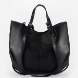 Geanta neagra din piele naturala 1799 128