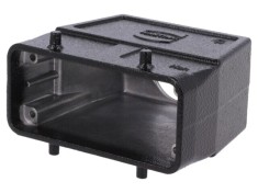 Carcasă HARTING HDC 16B pentru conectori Han&reg; B M32 pe cablu, neagră