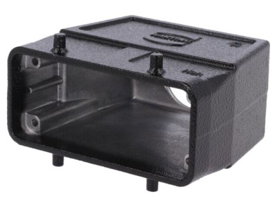 Carcasă HARTING HDC 16B pentru conectori Han&amp;reg; B M32 pe cablu, neagră foto